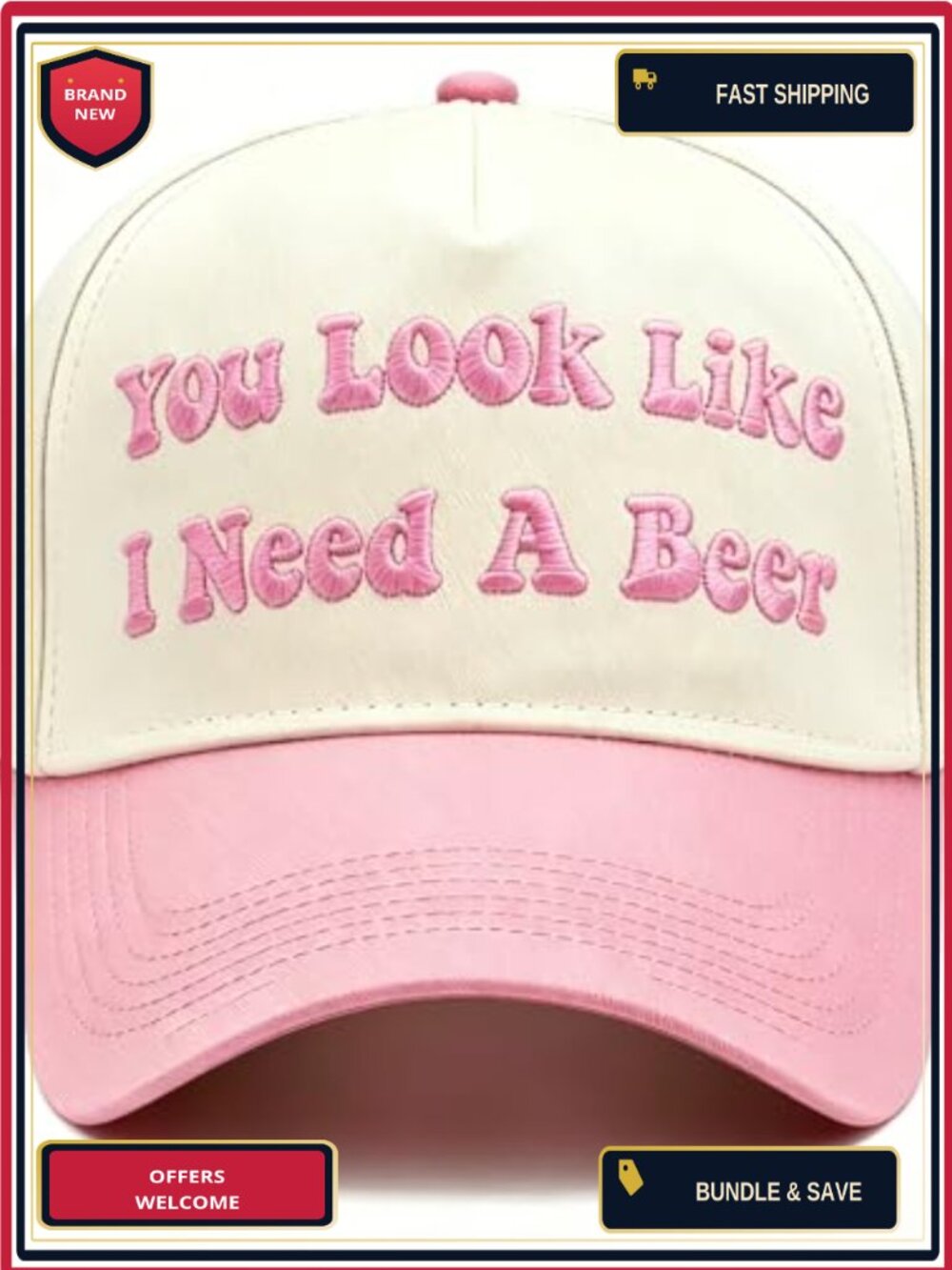 Funny Trucker Hat Snapback Adjustable Baseball Cap Gag Gift